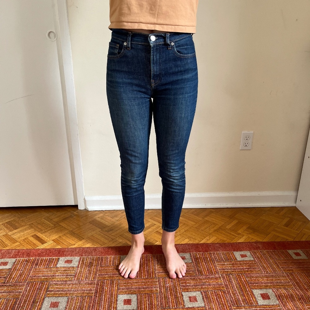 Everlane High-Rise Skinny Jean (Ankle) size 27